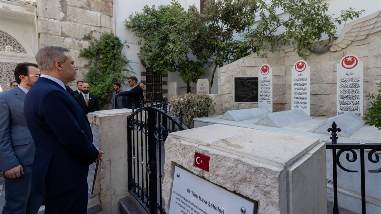 Bakan Fidan, Suriye'de ziyaretlerde bulundu