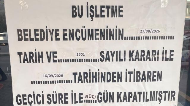 Tarihi geçmiş ürün satan market mühürlendi haber görseli