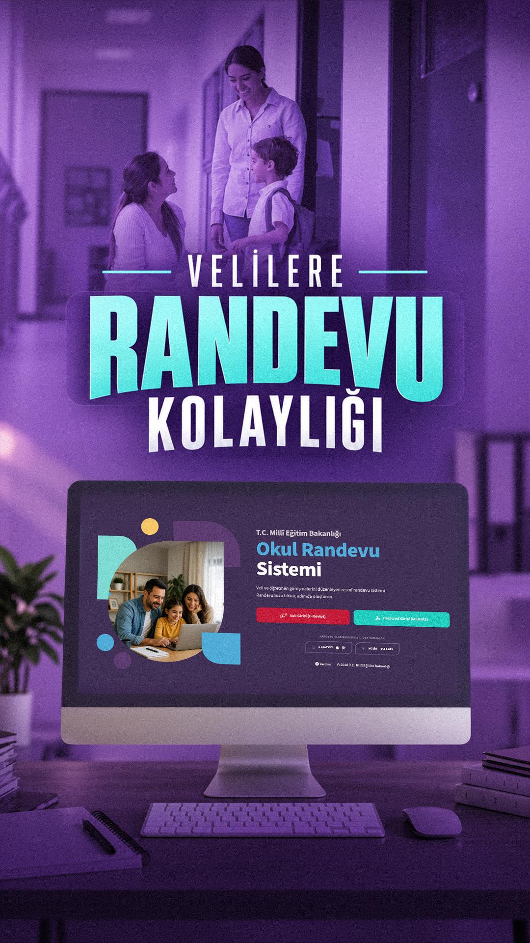 Velilere randevu kolaylığı