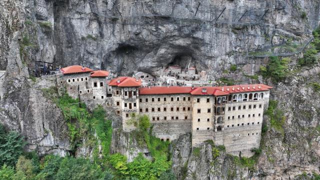 Sümela Manastırı'nı 520 bin kişi ziyaret etti