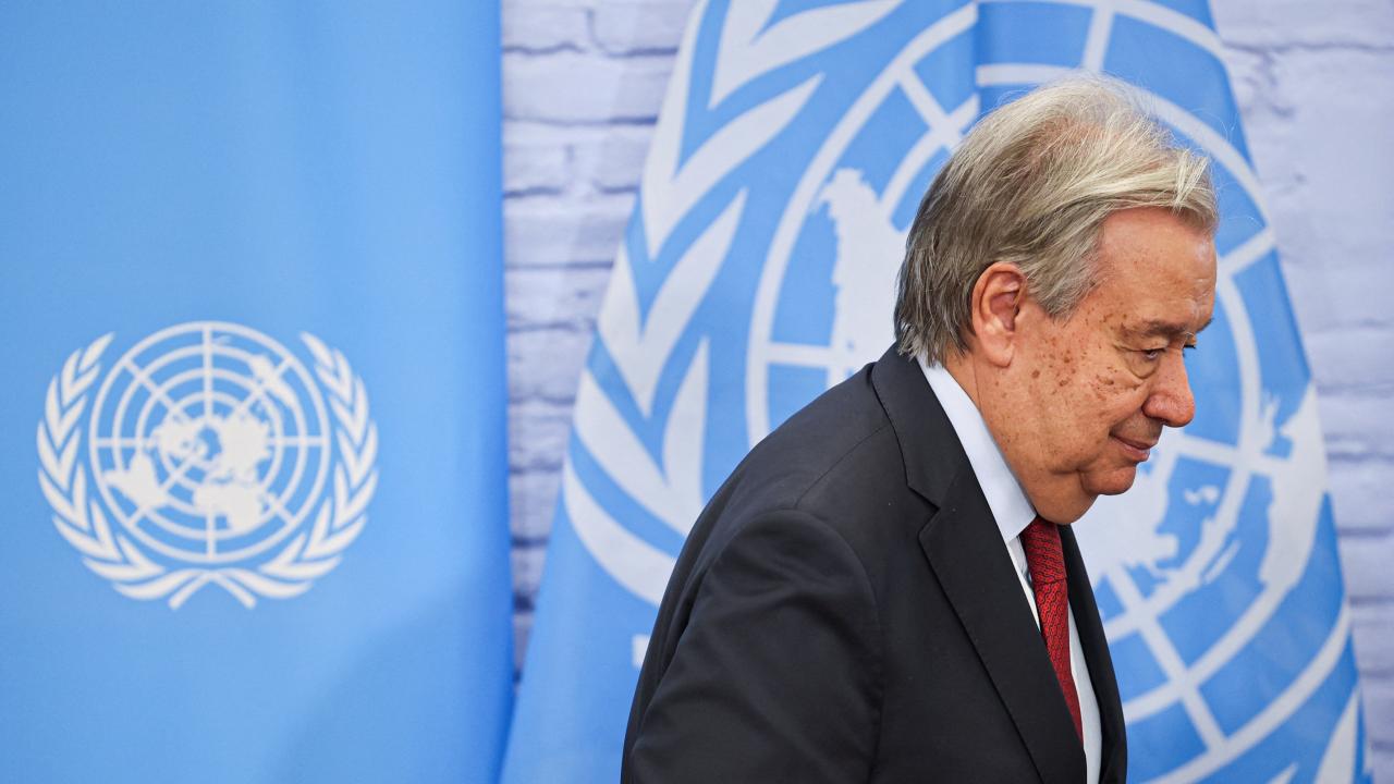 Guterres: İki devletli çözüme verilen destek sözlerin ötesine geçmelidir