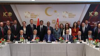 Cumhurbaşkanı Erdoğan, New York'ta, iş insanlarıyla bir araya geldi