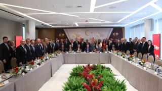 Cumhurbaşkanı Erdoğan New York'ta, iş insanlarıyla buluştu