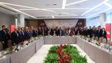 Cumhurbaşkanı Erdoğan New York'ta iş insanlarıyla buluştu