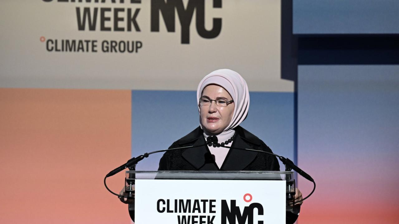 Emine Erdoğan: Doğayla ilişkimizi yeniden ölçü ve adalet üzerine kurmalıyız
