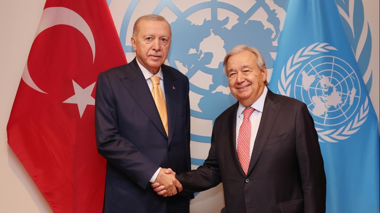 Cumhurbaşkanı Erdoğan'dan New York’ta diplomasi trafiği