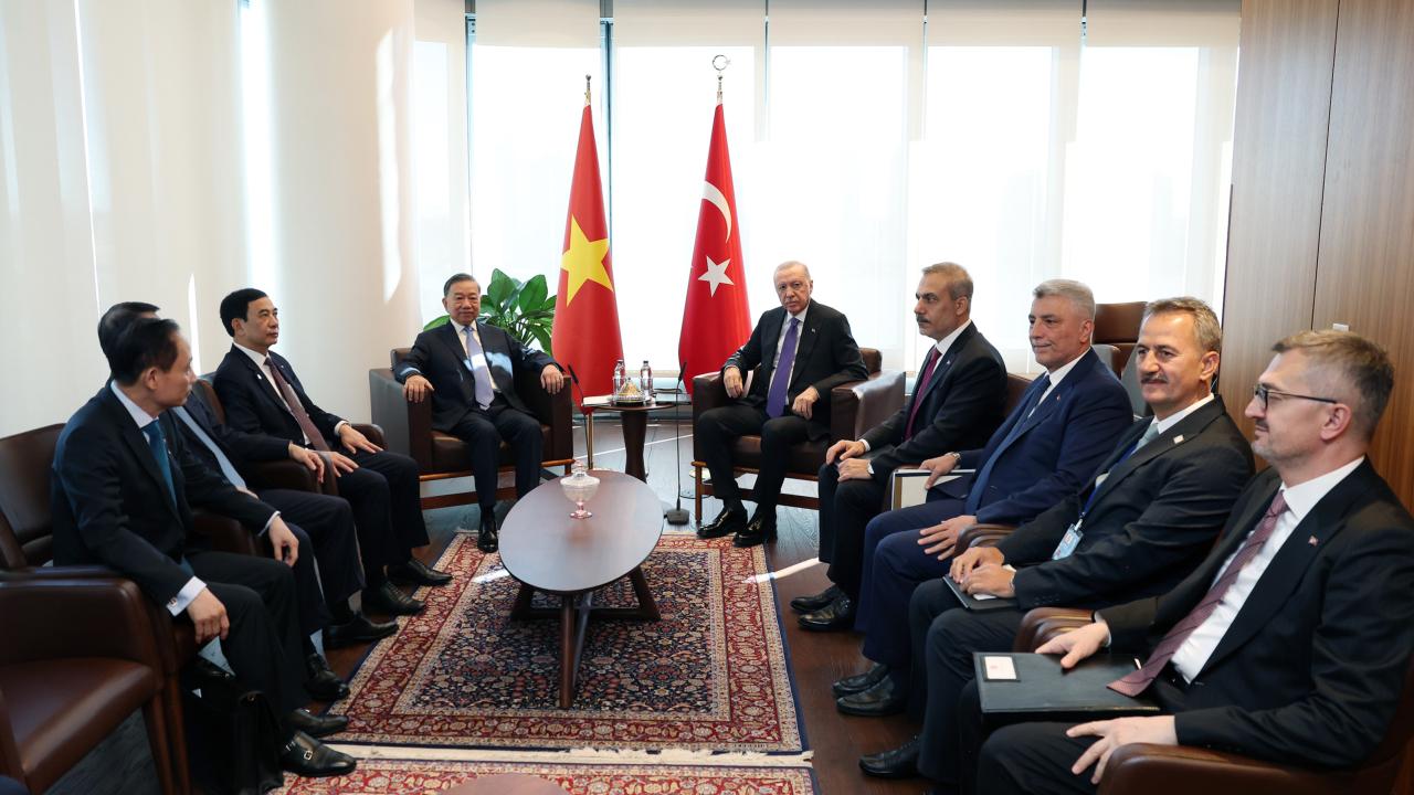 Cumhurbaşkanı Erdoğan’dan ABD’de diplomasi trafiği