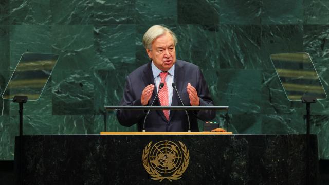Guterres'ten Gazze mesajı: Hiçbir şeye benzemeyen bir katliam ve yıkım yaşandı