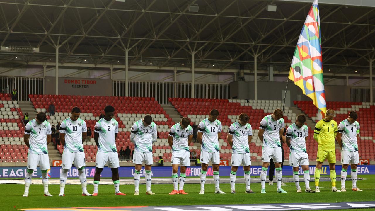 İrlandalı futbolculardan İsrail maçında 'Gazze' protestosu