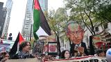 New York’ta binlerce kişi soykırımcı Netayahu'yu protesto etti