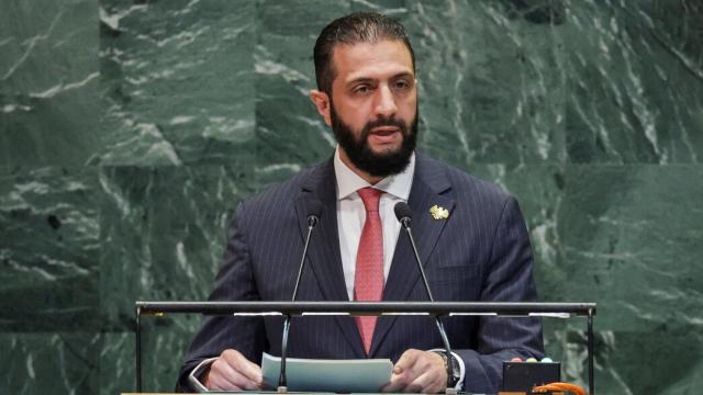 Suriye Cumhurbaşkanı Şara BM'de konuştu.