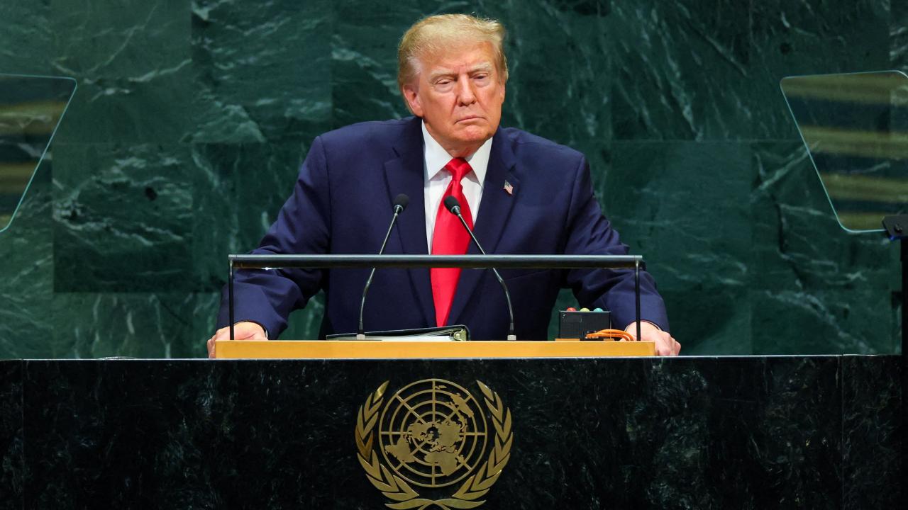 ABD Başkanı Trump BM'de konuşuyor