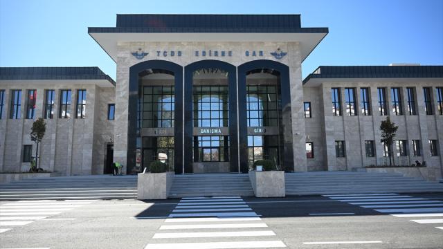 Halkalı-Kapıkule Hızlı Tren Hattı'ndaki yeni Edirne Garı tamamlandı