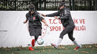 Görme Engelli Kadın Milli Futbol Takımı'nın Avrupa Şampiyonası'nda hedefi zirve