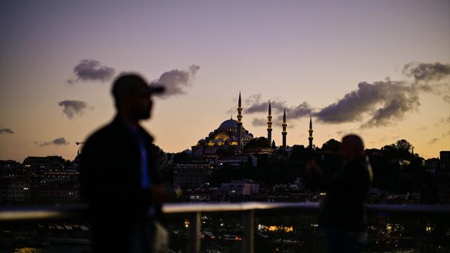 İstanbul'da gün batımı