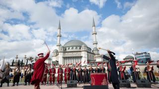 İstanbul'un işgalden kurtuluşunun 103. yıl dönümü Taksim'de törenle kutlandı