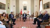 TBMM Başkanı Kurtulmuş, Almanya-Türkiye Parlamentolar Arası Dostluk Grubu Başkanı Yüksel'i kabul etti