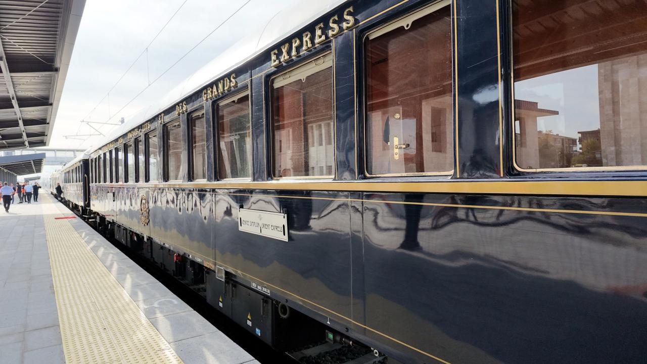 Tarihi tren Venice Simplon Orient Express Türkiye'de