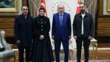 Cumhurbaşkanı Erdoğan, Filistinli Hind Rajab'ın ailesini kabul etti