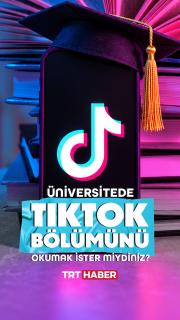 Üniversitede TikTok bölümünü okumak ister miydiniz?