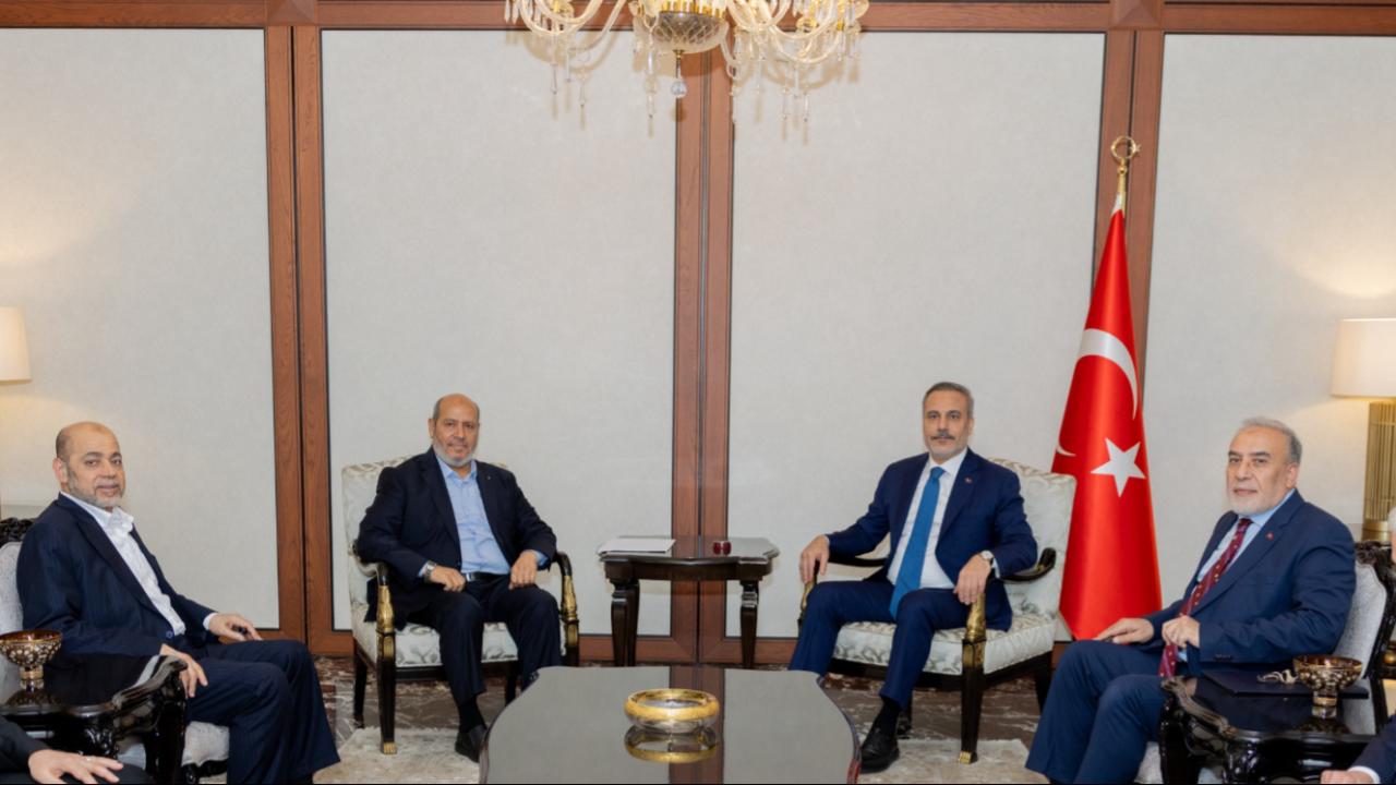 Bakan Fidan, Hamas heyetiyle görüştü