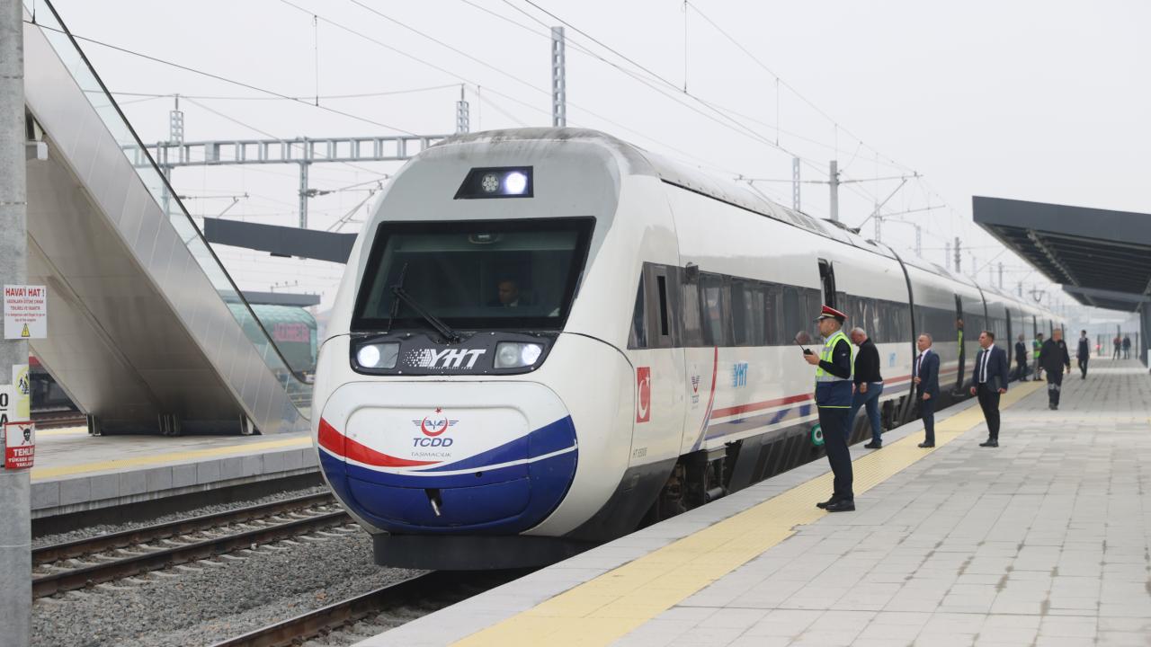 Edirne'de "hızlı tren" heyecanı