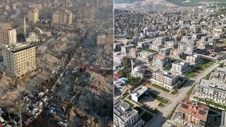 Kahramanmaraş'ta deprem izleri yerini yeni yapılara bıraktı