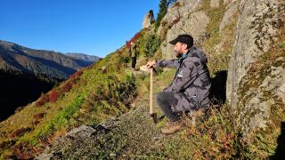 Rize'nin yaylalarında sonbahar renkleri hakim oldu