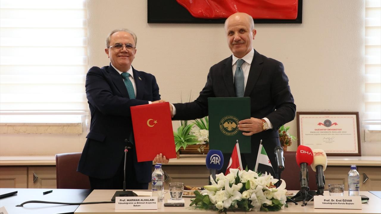 YÖK ile Suriye arasında iş birliği mutabakatı imzalandı