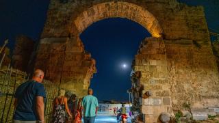Antalya'da bu yılki gece müzeciliği uygulaması sona erdi