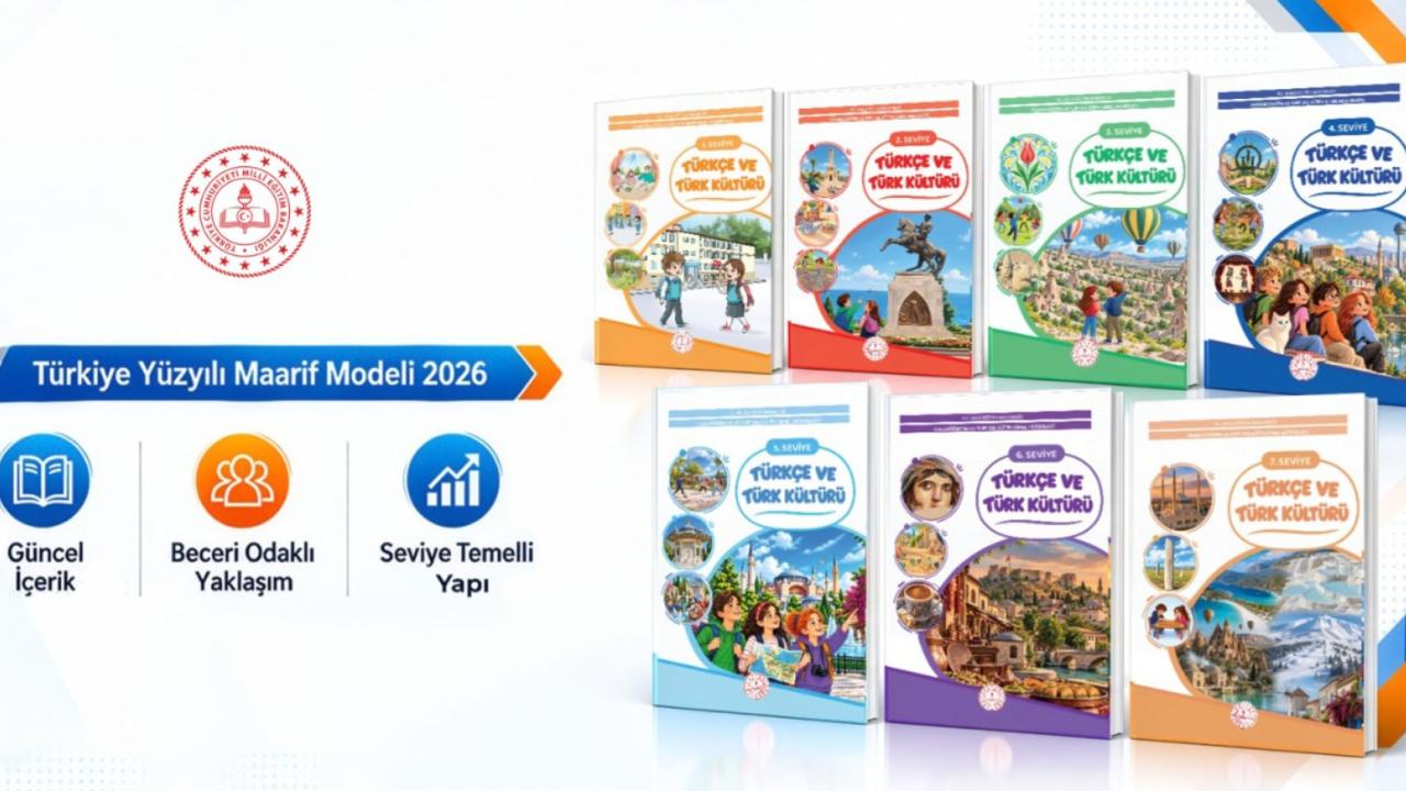 MEB'den yurt dışındaki Türk çocuklarına 7 seviyeli ders kitabı seti