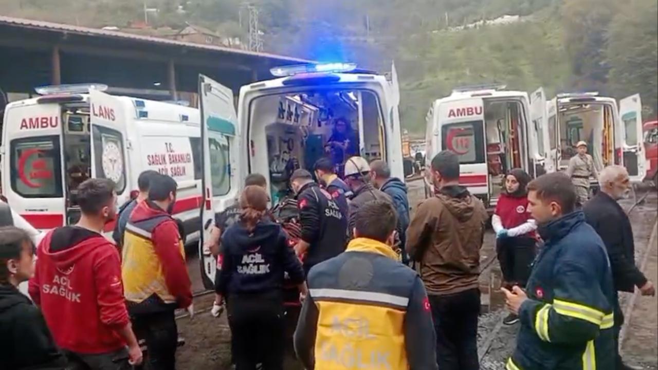 Zonguldak'ta maden ocağında patlama