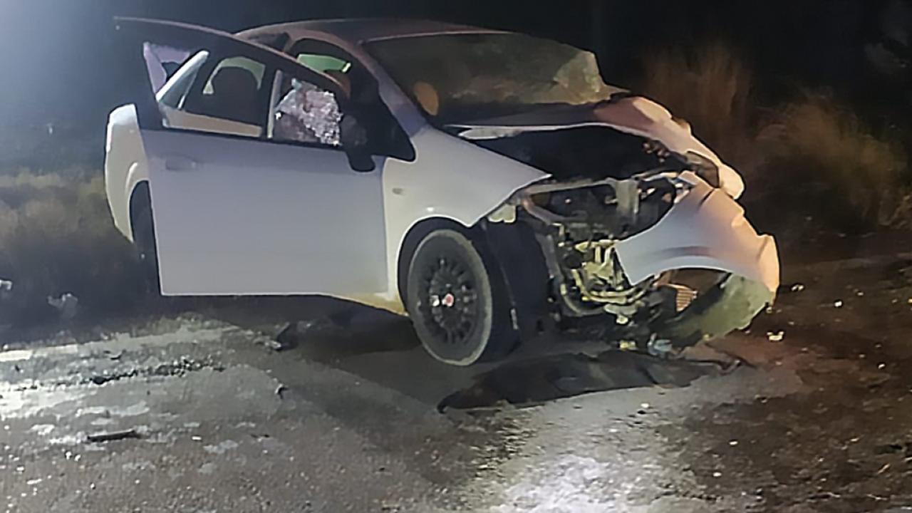 Tekirdağ’da iki otomobil çarpıştı: 1 ölü
