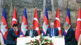 Türkiye ile Kamboçya arasında 'Askeri Çerçeve Anlaşması' imzalandı