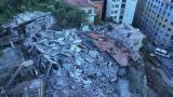 Zonguldak'ta çöken binanın çevresindeki 7 bina tahliye edildi