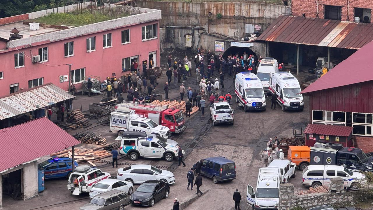 Zonguldak’ta maden ocağında patlama