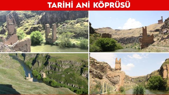 TürkiyeErmenistan sınırındaki Ani Köprüsü yeniden inşa edilecek