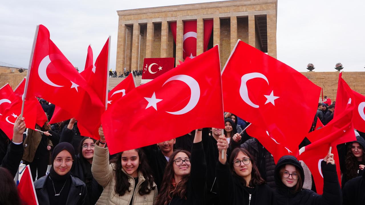 Cumhuriyet'in 103. yılı coşkuyla kutlanıyor