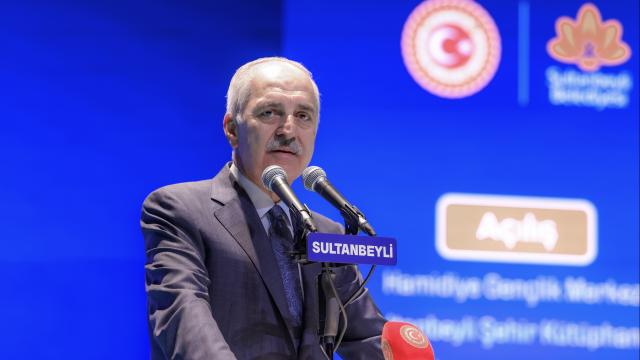 Numan Kurtulmuş: Terörsüz Türkiye ile birlikte terörsüz bir bölgenin kurulduğunu göreceğiz haber görseli