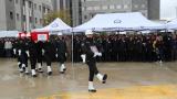 Şehit olan polis memuruna veda
