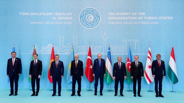 Türk Devletleri Teşkilatı Devlet Başkanları Konseyi 13. Zirvesi başladı