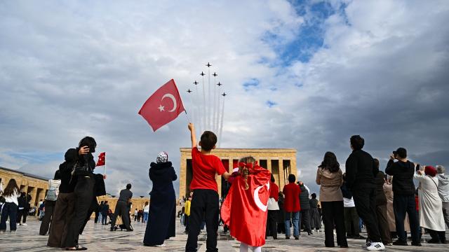 Başkent semaları Türk Yıldızları ile renklendi