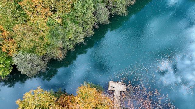 Sonbahar renkleri Yedigöller'de göz kamaştırıyor