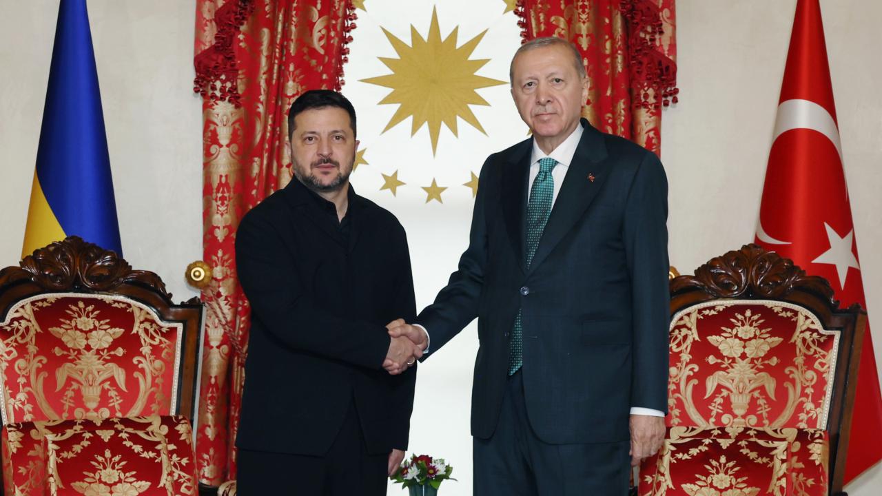Ukrayna Devlet Başkanı Zelenskiy İstanbul'da