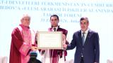Hacettepe Üniversitesi'nden Türkmenistan lideri Berdimuhammedov'a fahri doktora