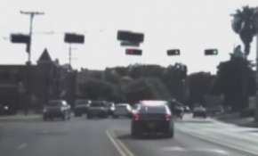 12 yaşındaki şöför polisleri peşine böyle taktı