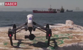 Denizi kirletenlere "İHA"lı önlem