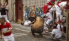 San Fermin boynuz darbeleriyle başladı
