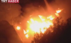 Kağıthane'de 17 araç yakıldı