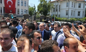 Cumhurbaşkanı Erdoğan, Kısıklı'daki konutuna geldi